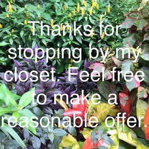 Thanks for shopping in my closet.